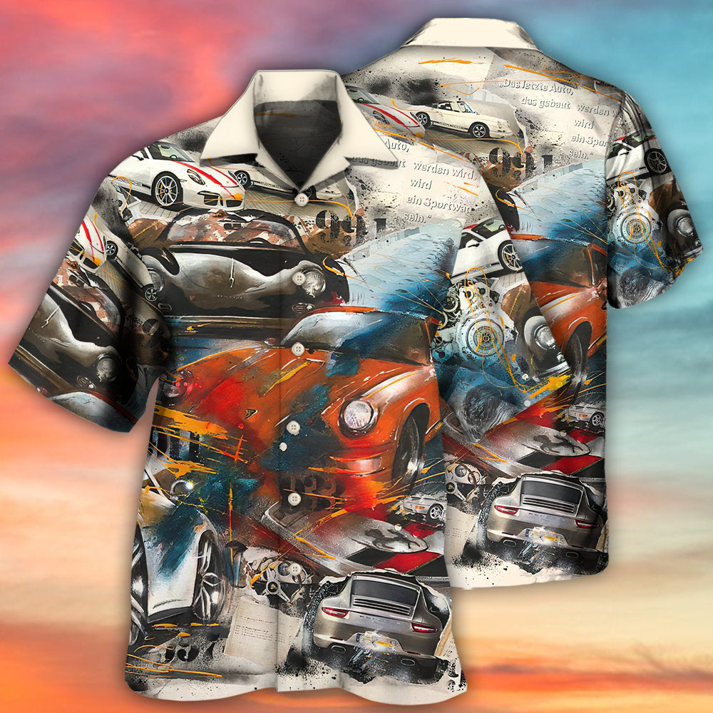 Car Racing Speed Leader Dynamic - Hawaiian Shirt