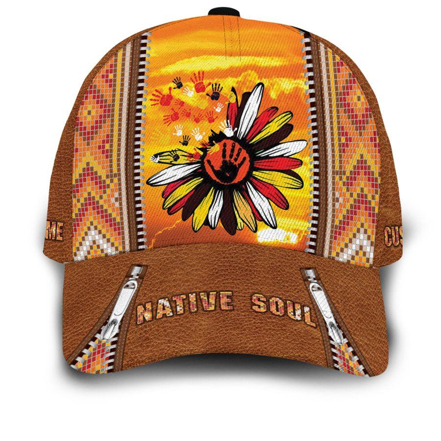 Personalized Flower Hands Native Soul – Classic Cap