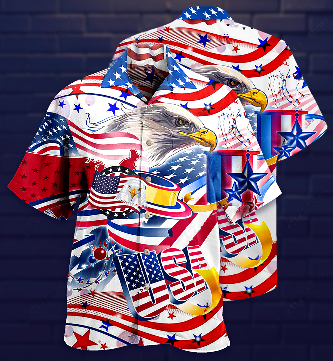America Eagle Style Limited Edition – Hawaiian Shirt