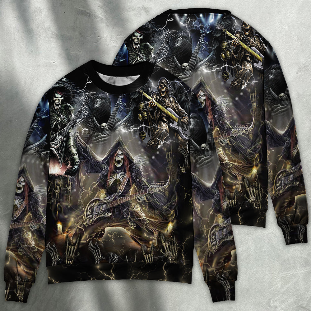 Guitar Music Free Spirit Style – Sweater - Ugly Christmas Sweater