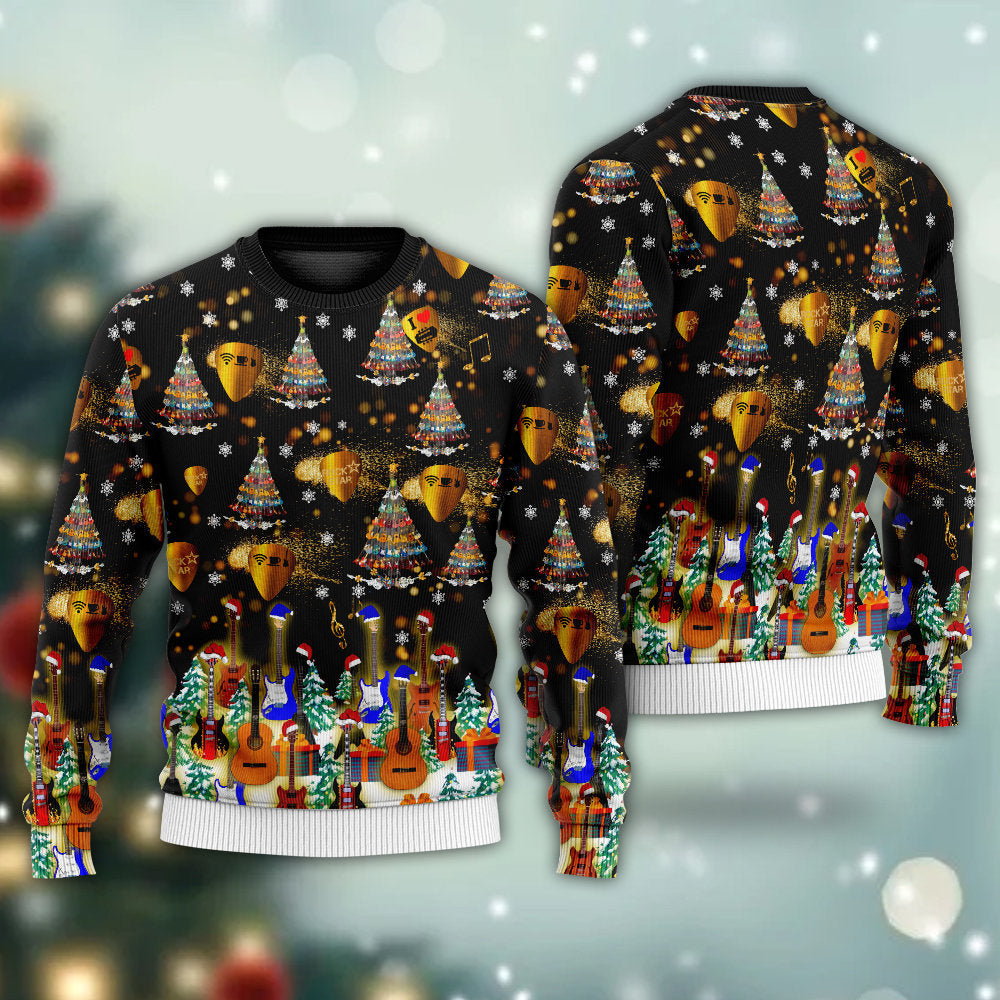 Christmas Yes I Speak Guitar – Sweater - Ugly Christmas Sweater