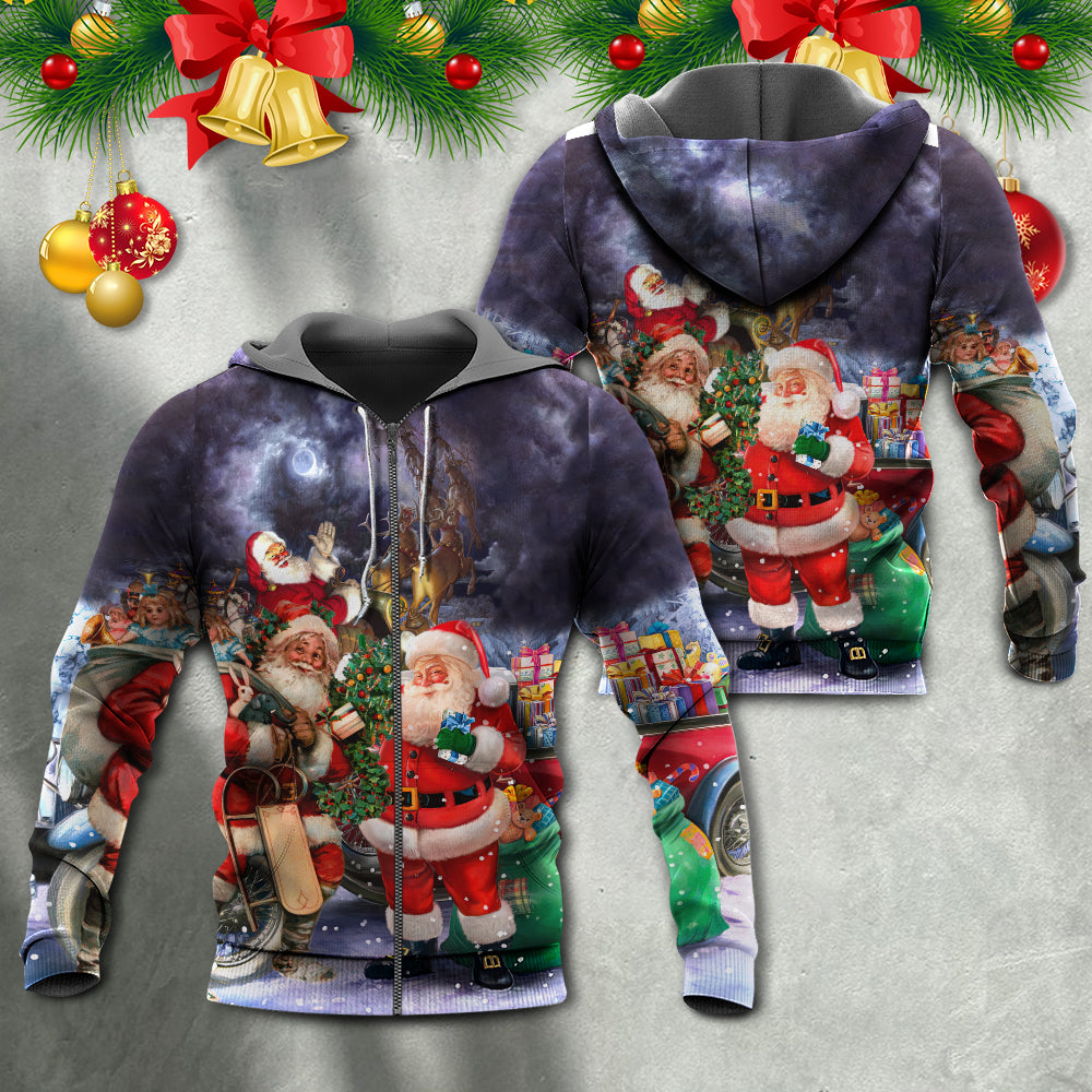 Christmas Light In The Dark Art - Hoodie