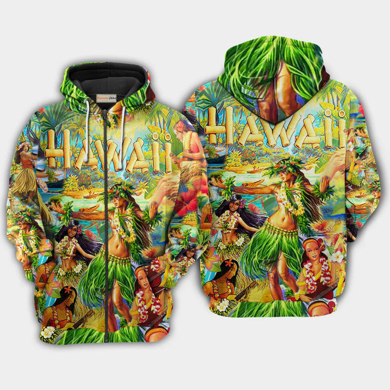 Aloha Spirit Of Hawaii Quote – 3D Hoodie