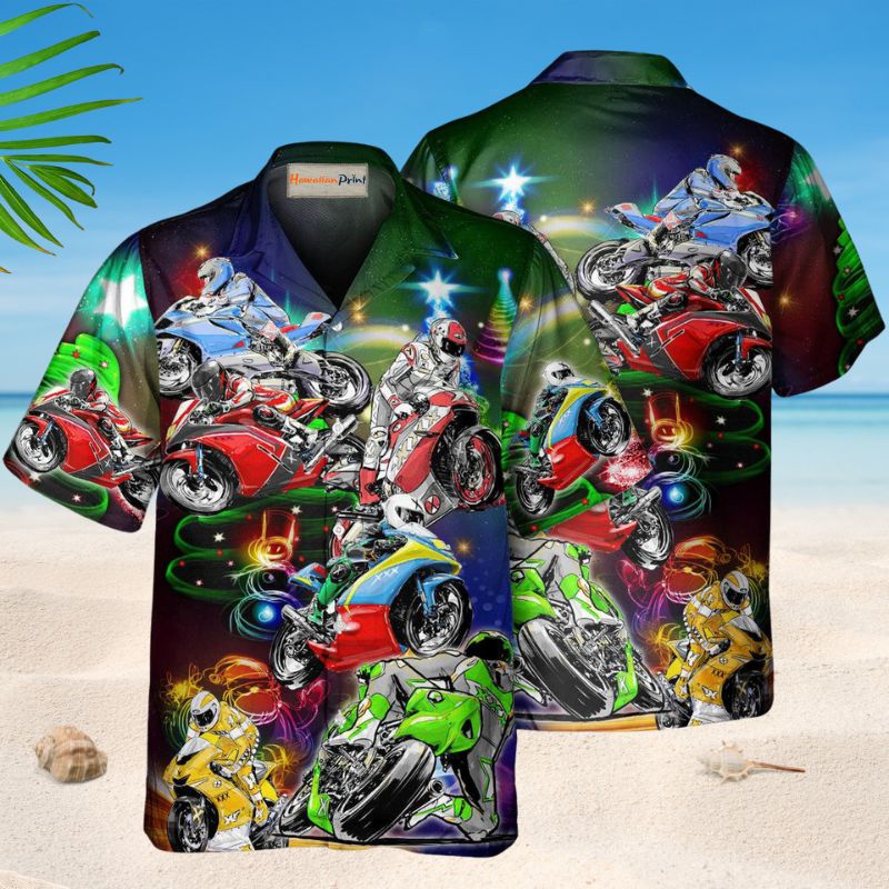 Amazing Motorcycle Racing Style – Hawaiian Shirt