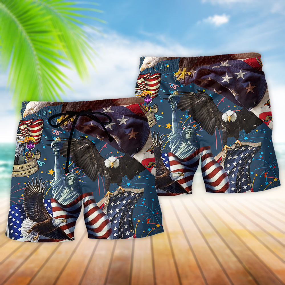 American Eagle Victory Art – Beach Short