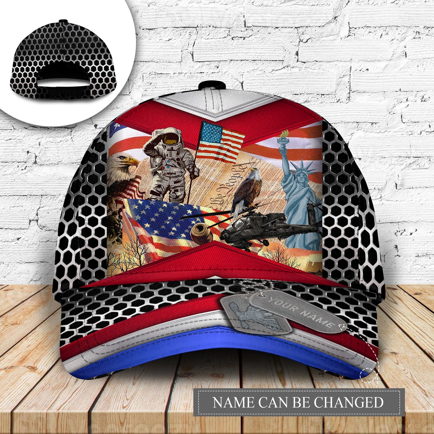 America Independence Day Personalized – Classic Cap