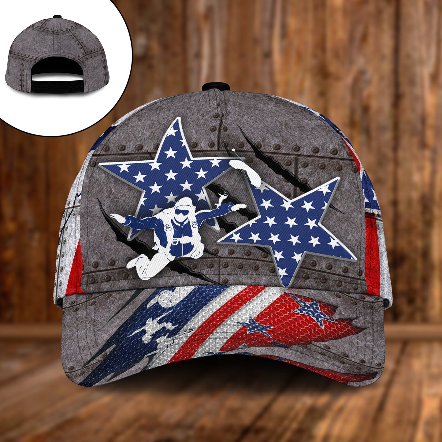 Parachute Jump Skydiving Lover Theme – Classic Cap