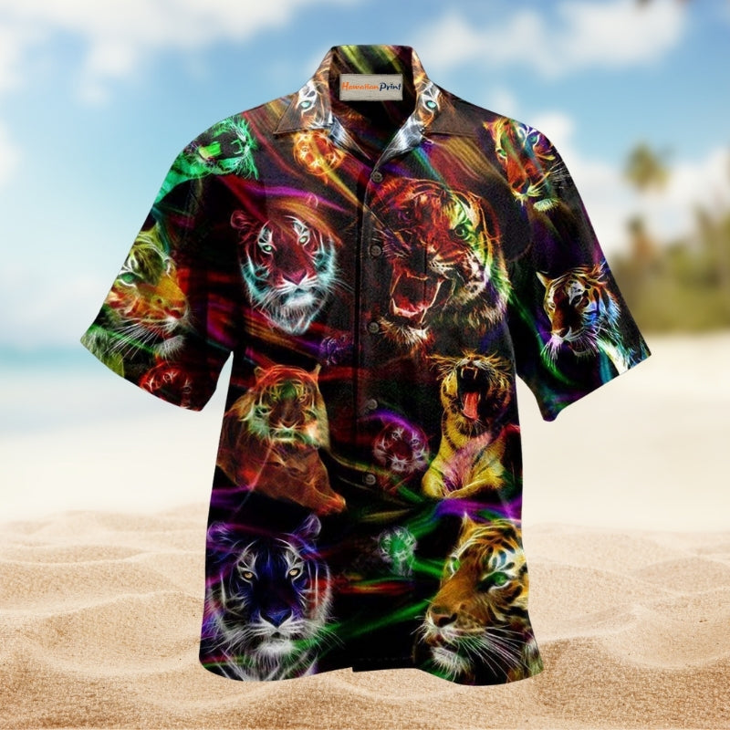 Animals Amazing Tiger Neon Limited Edition – Hawaiian Shirt