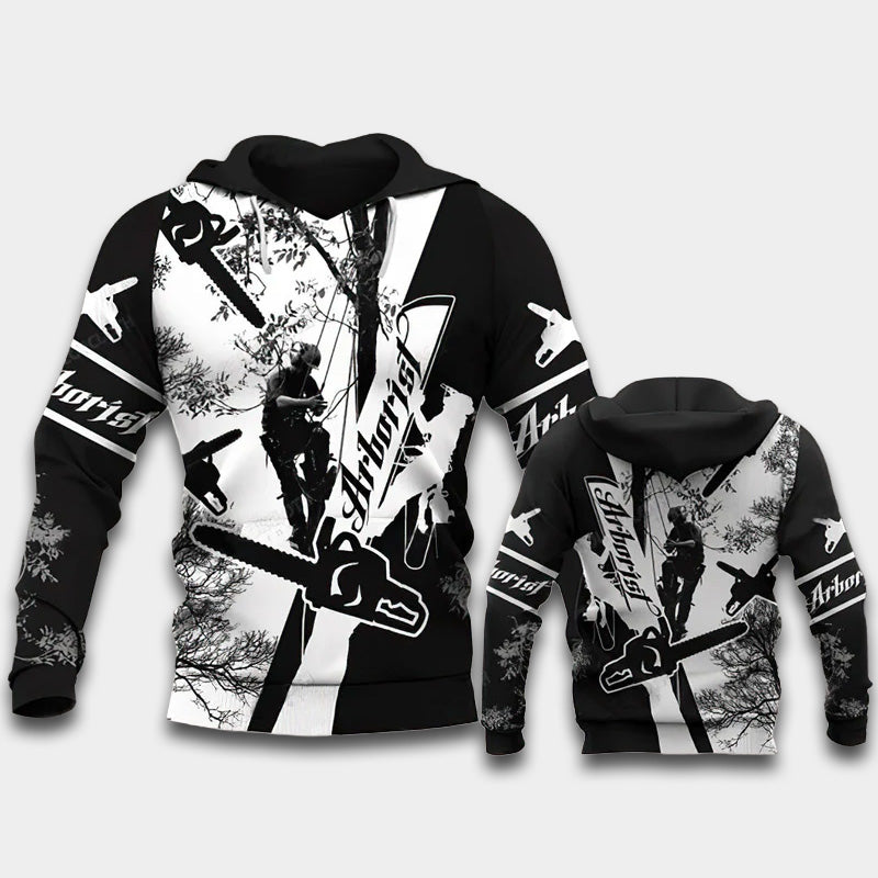 Arborist Classic Color Art – 3D Hoodie