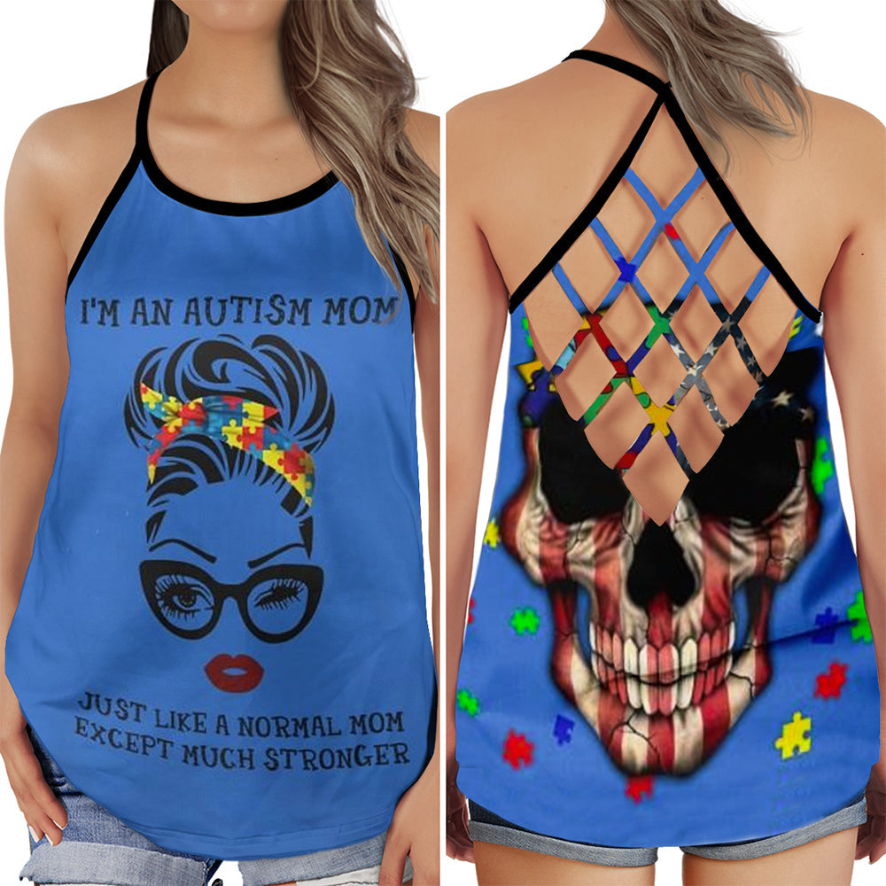 Autism Mom Everyday Strength – Hollow Tank Top
