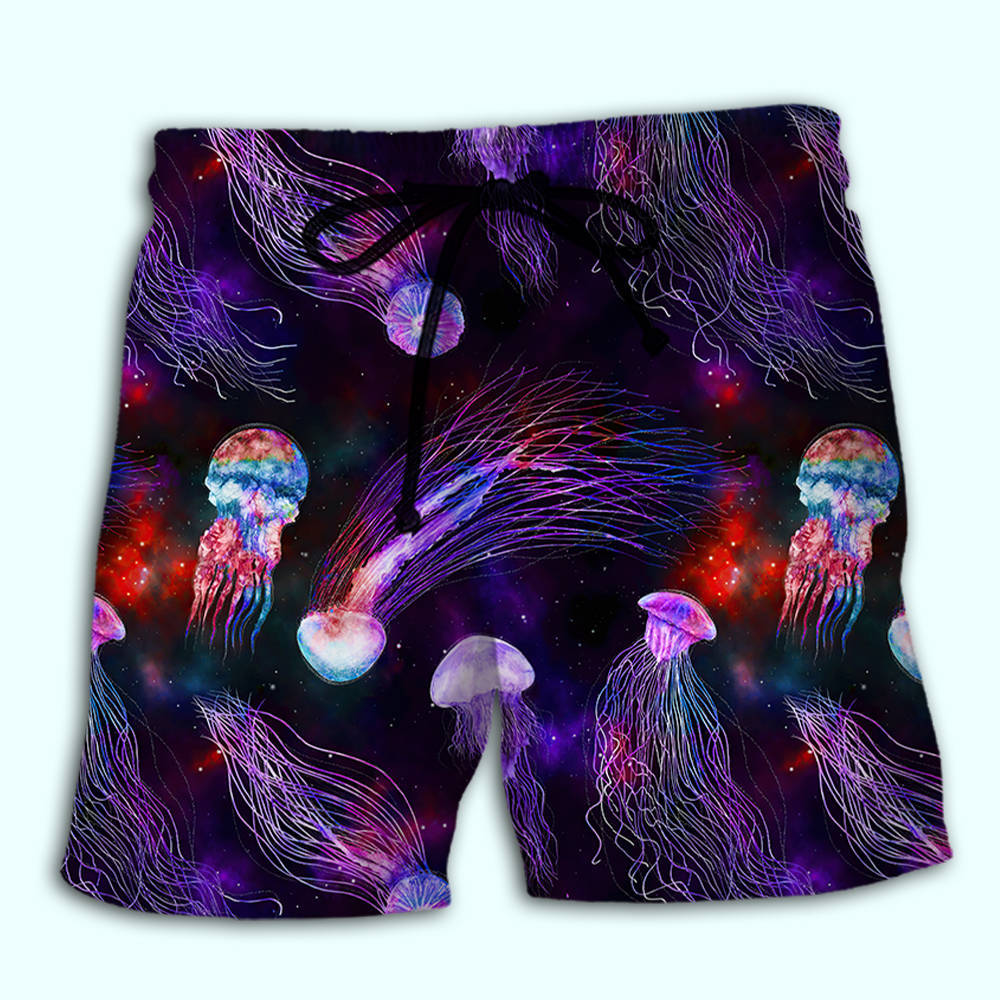 Jellyfish Mysterious Ocean Style – Beach Short