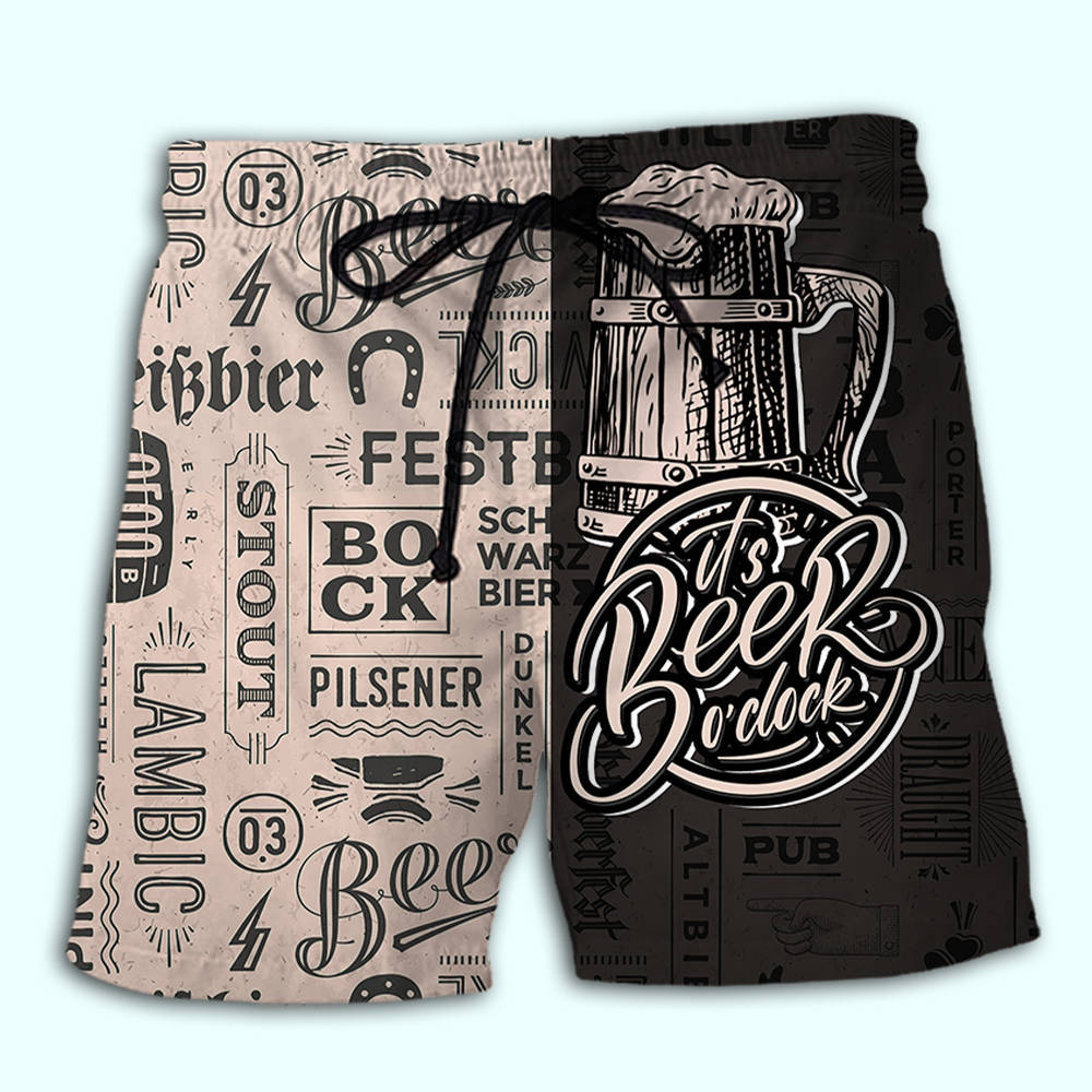 Beer Lover Fun Quote Style – Beach Short