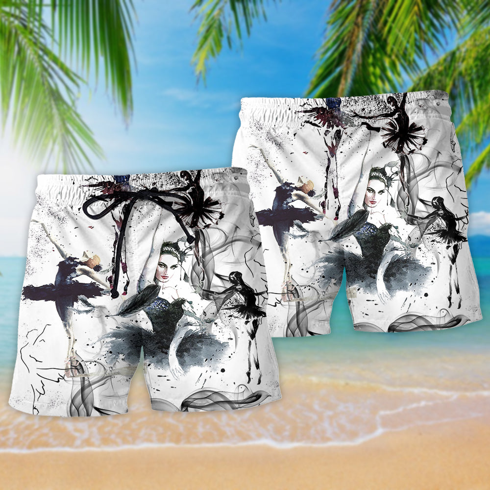 Ballet One Love One Life Black Style – Beach Short