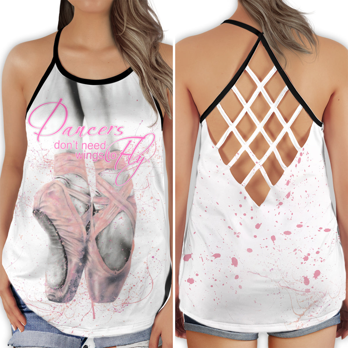 Ballet Is My Soul Dance Lover Vibes - Hollow Tank Top