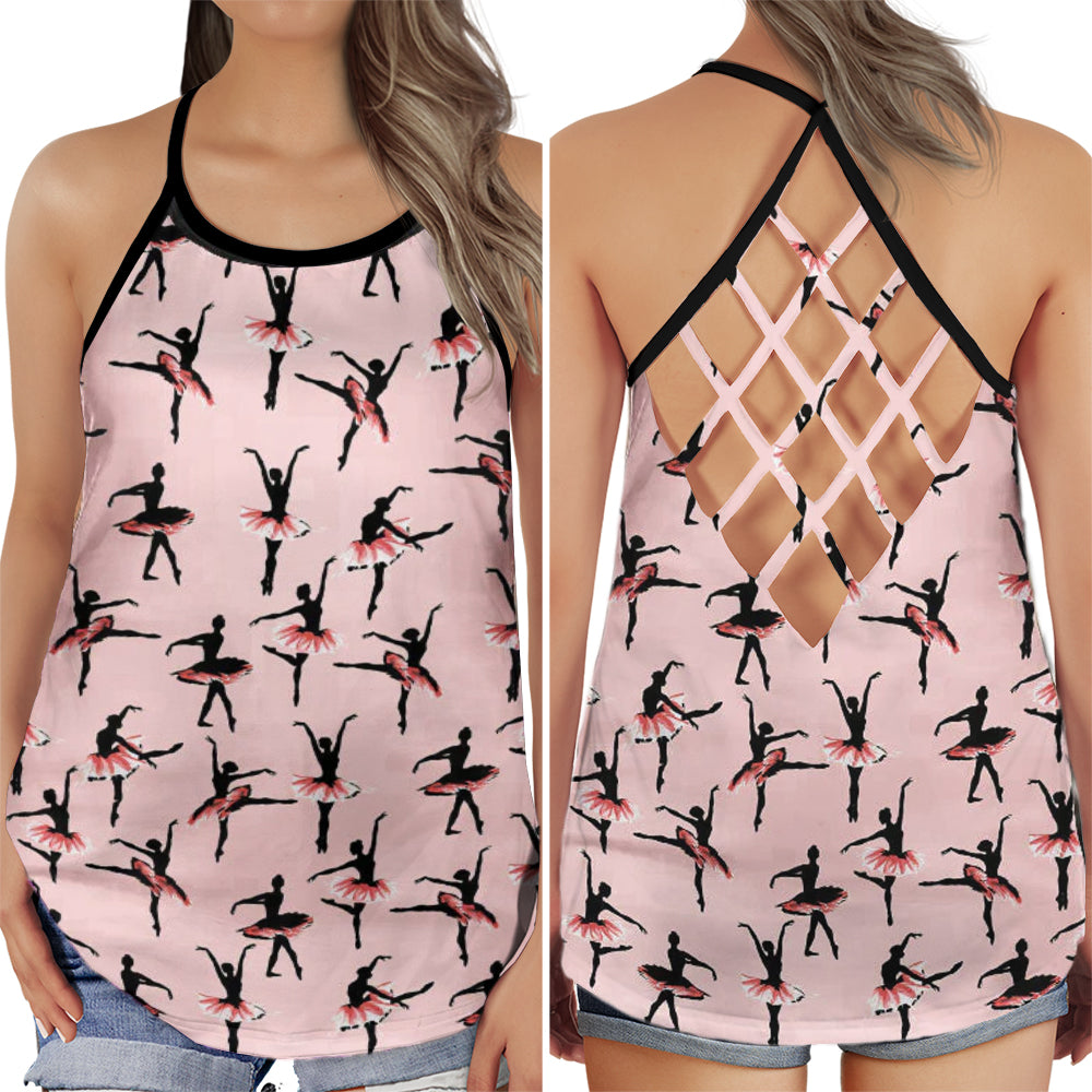 Ballet Is My Soul Pink – Hollow Tank Top