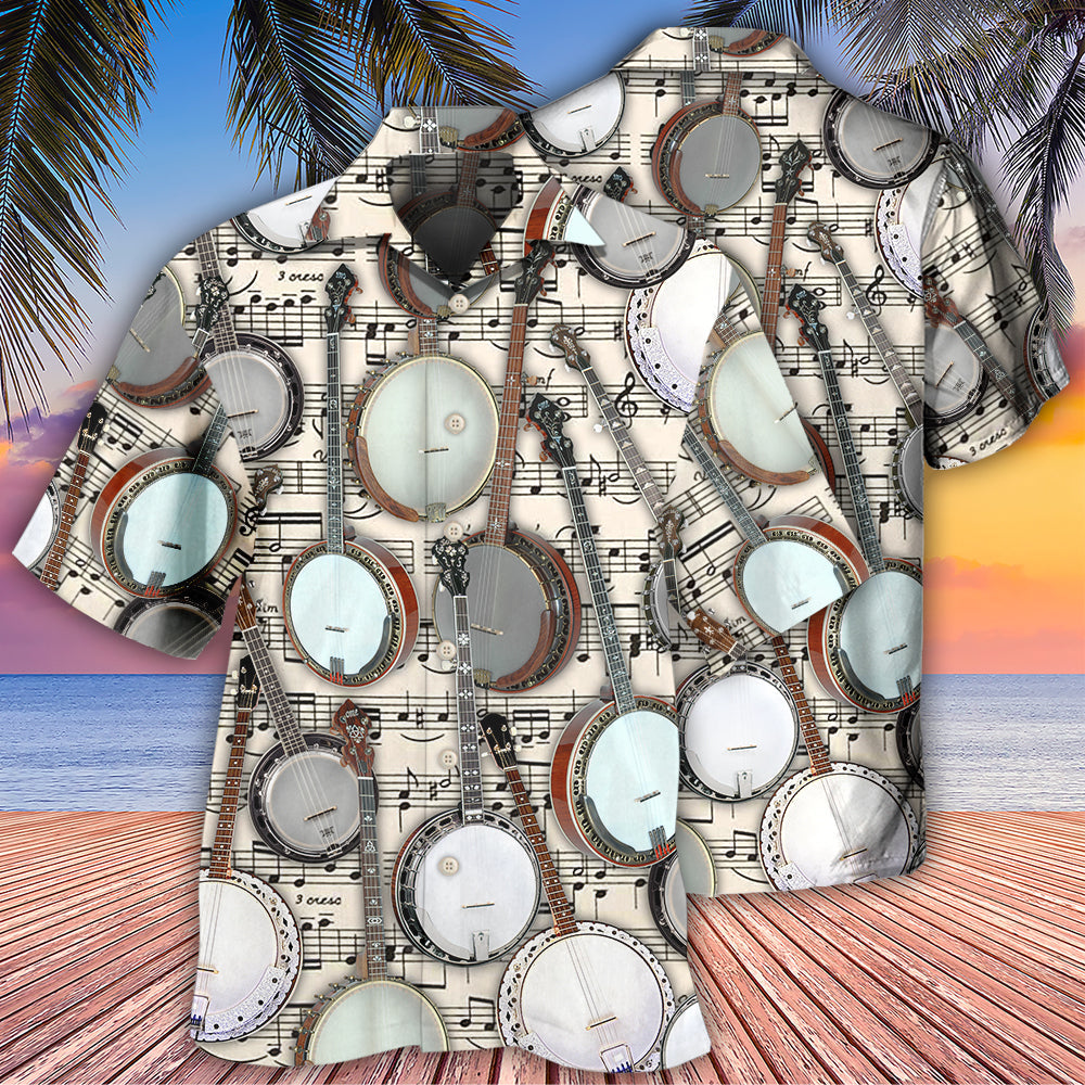 Life Is Better With A Banjo Music - Hawaiian Shirt