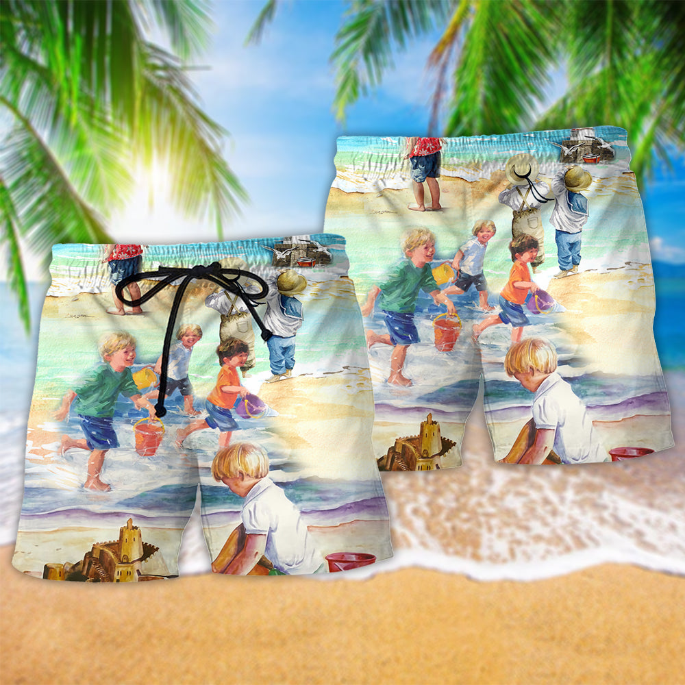 Sky Above Sand Below Peace – Beach Short