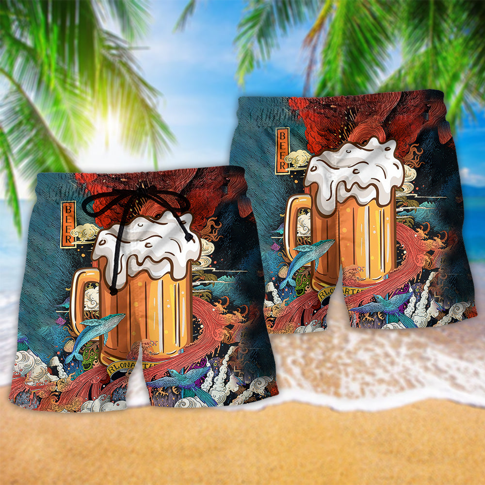 Favorite Beer Cool Art – Beach Short