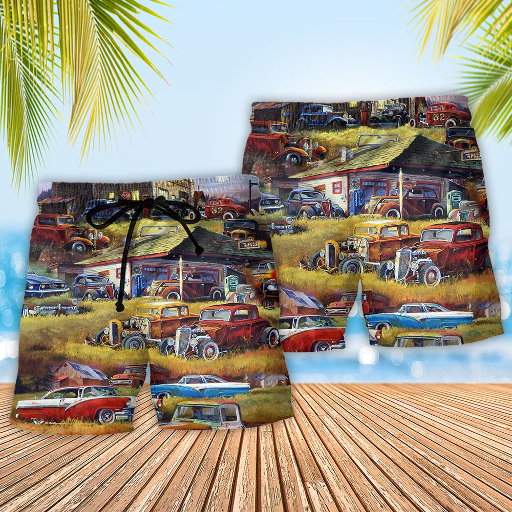 Classic Car Vintage Passion – Beach Short