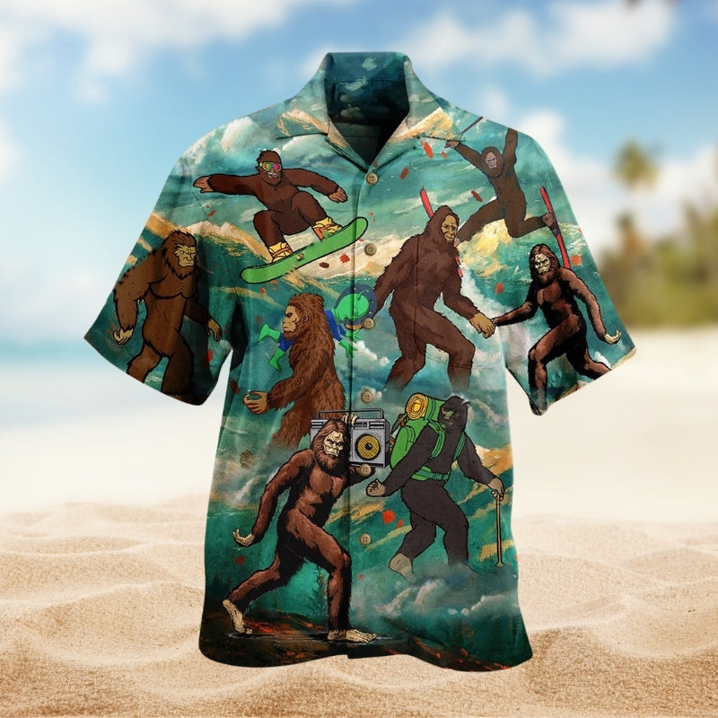 Bigfoot Travel Limited Edition – Hawaiian Shirt