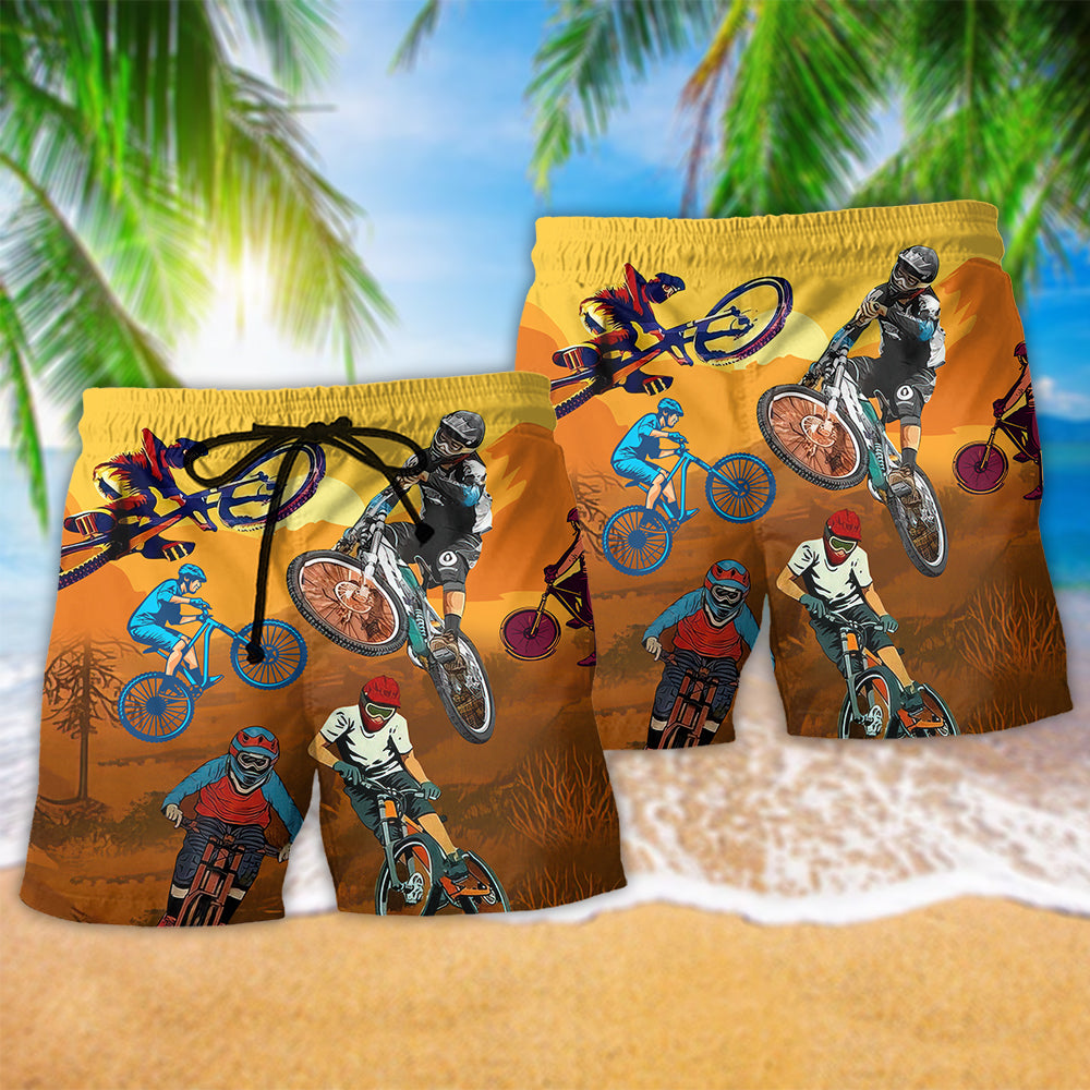 Bike Racing Passion Art – Beach Short