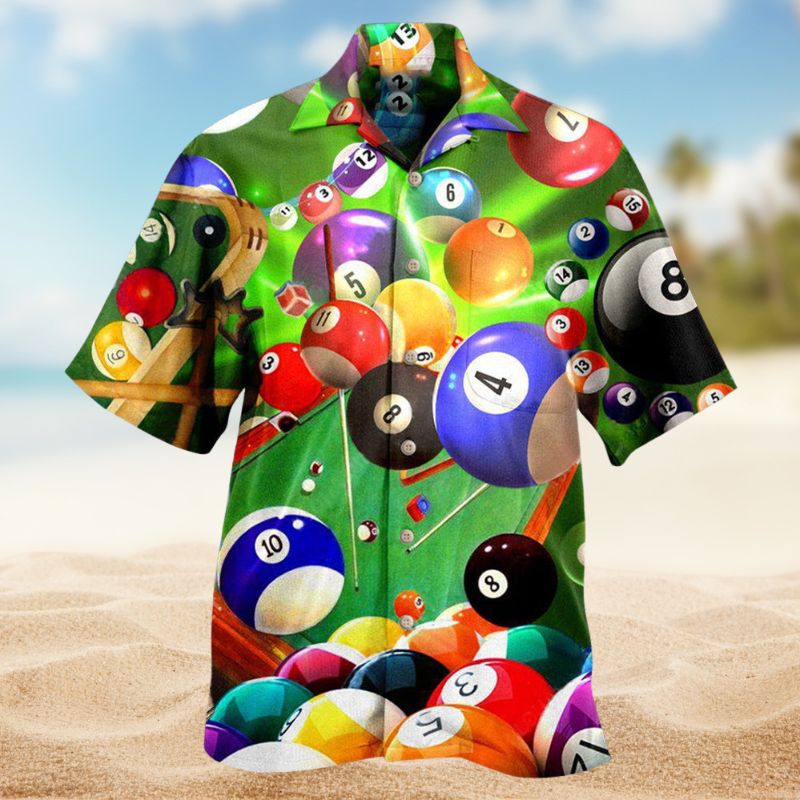 Billiard Where’s The Cue Ball Going – Hawaiian Shirt