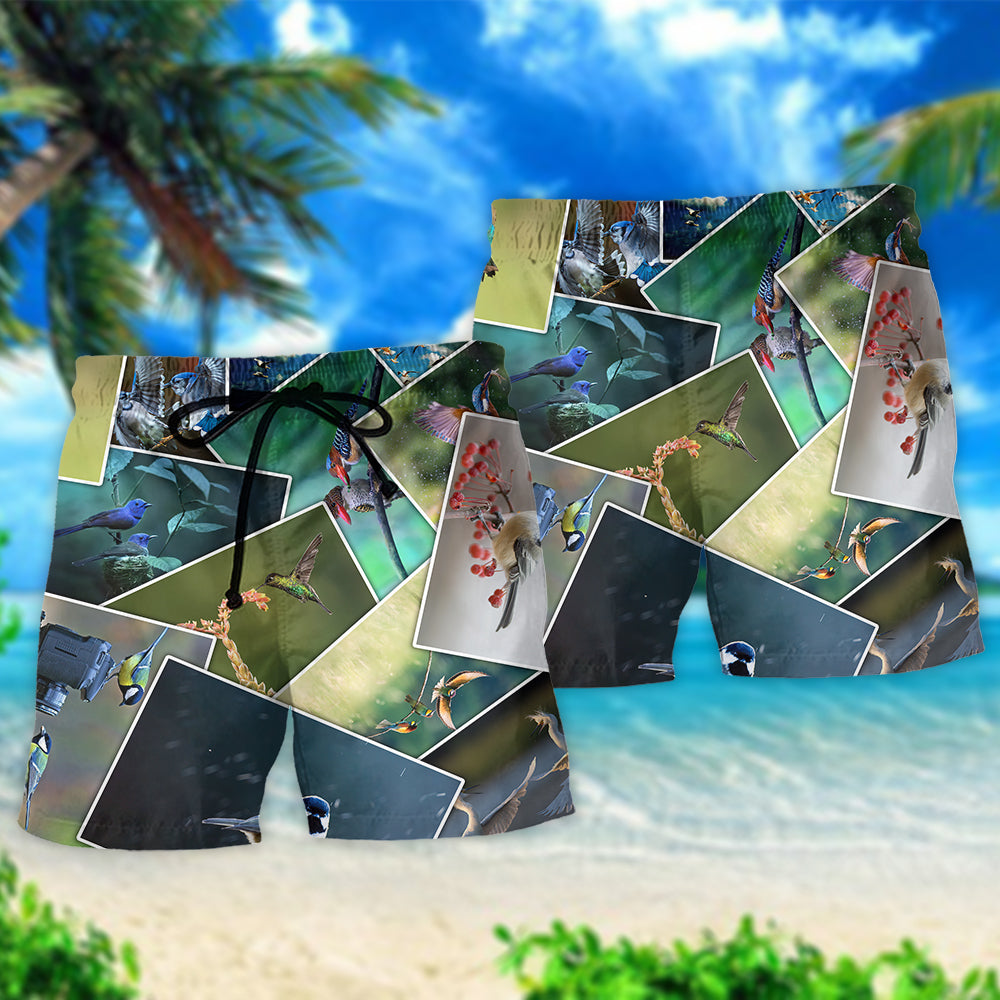 Beautiful Bird Photography Lover – Beach Short