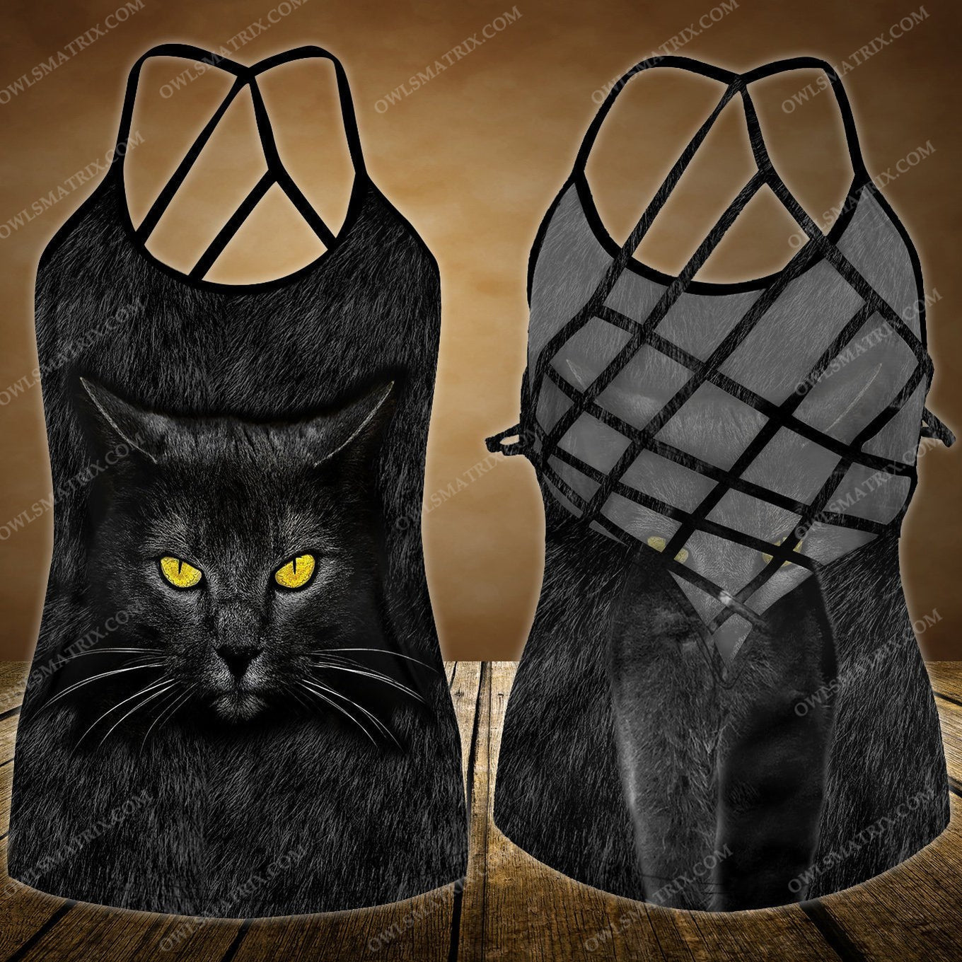 Black Cat Amazing Style Limited Edition 9 – Hollow Tank Top