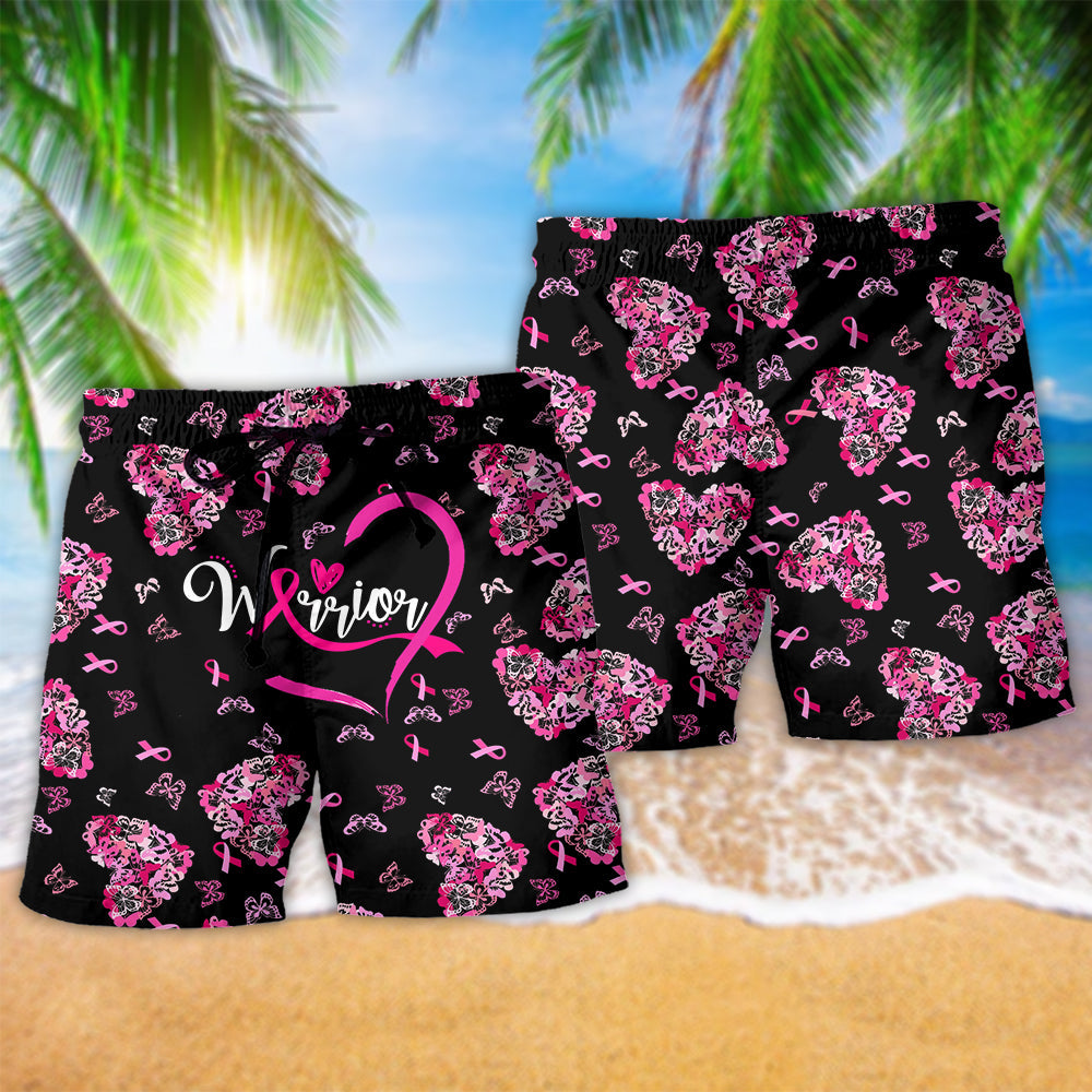 Breast Cancer Warrior Art – Beach Short