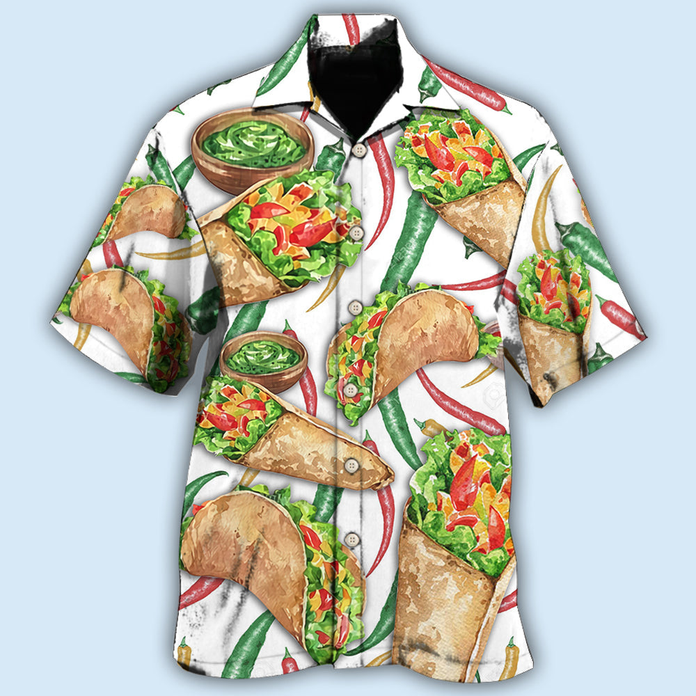 Burritos Make Me Happy Style – Hawaiian Shirt