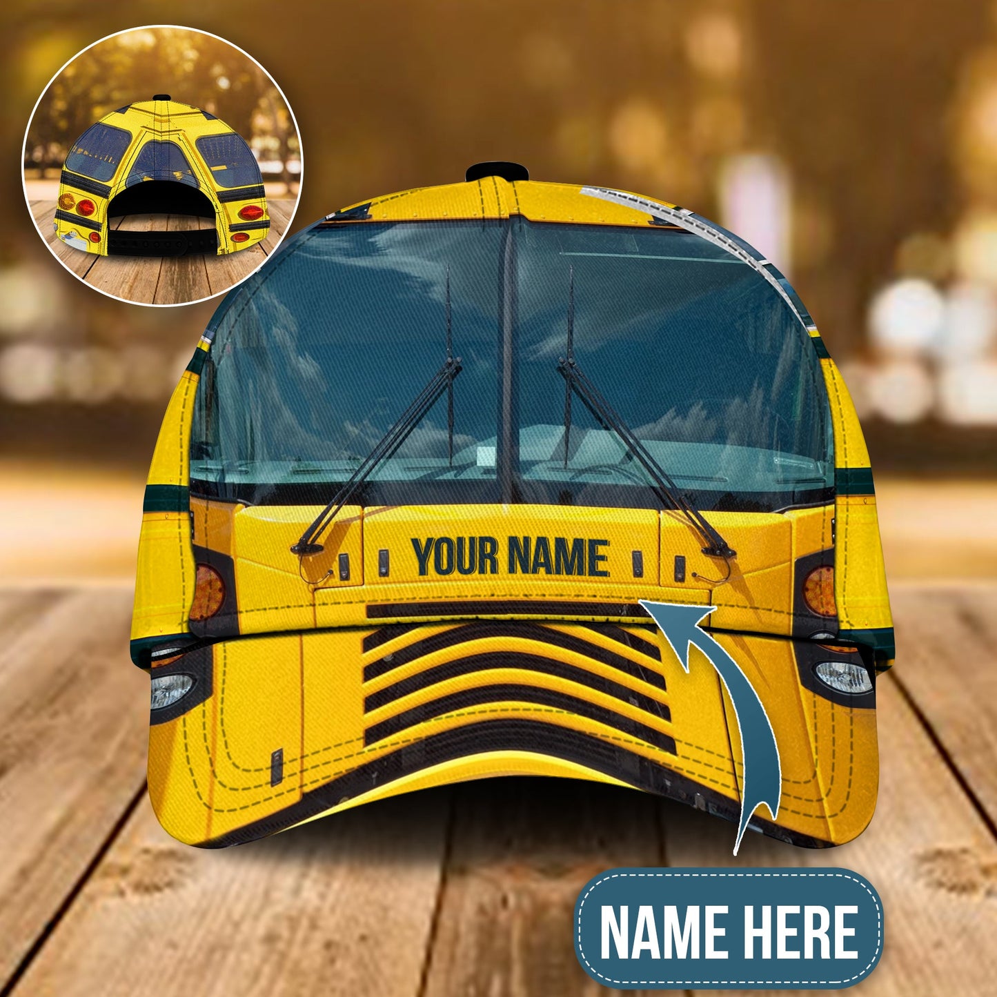 Bus Driver Lover Classic Personalized – Classic Cap