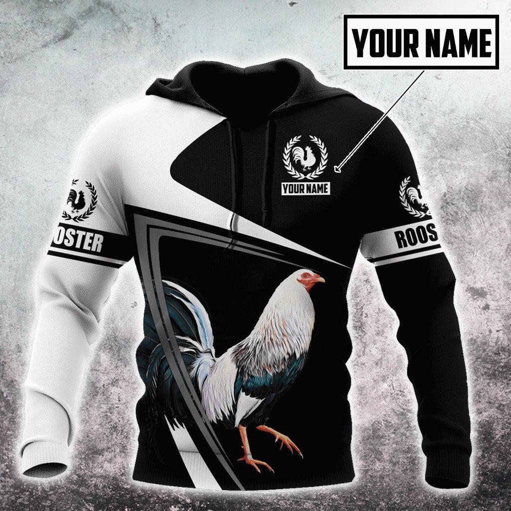 Farm Rooster Amazing Custom Art – 3D Hoodie
