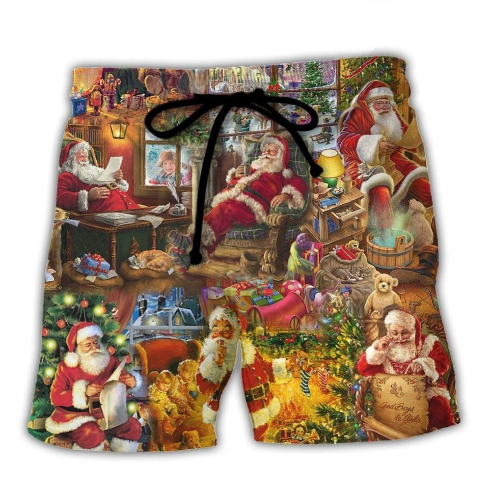Happy Santa Holiday Season Of Joy – Beach Short