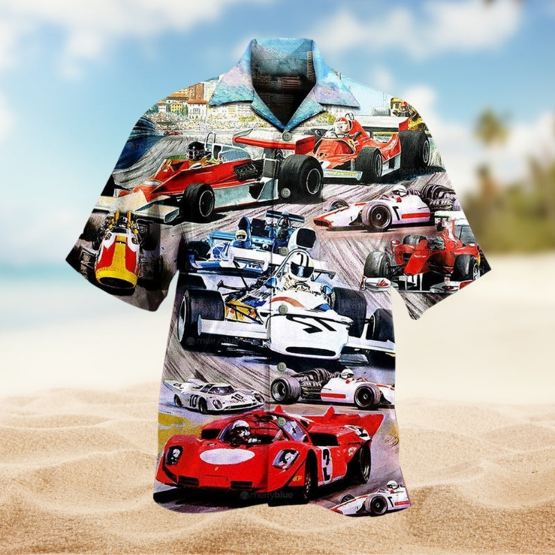 Car Racing Limited Edition – Hawaiian Shirt
