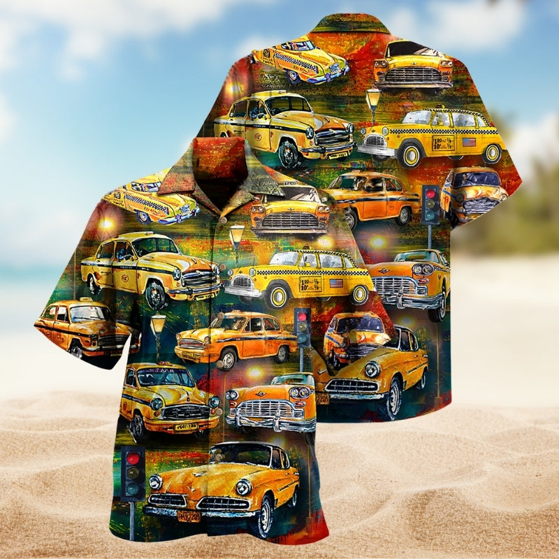 Car Yellow Vintage Limited Edition – Hawaiian Shirt