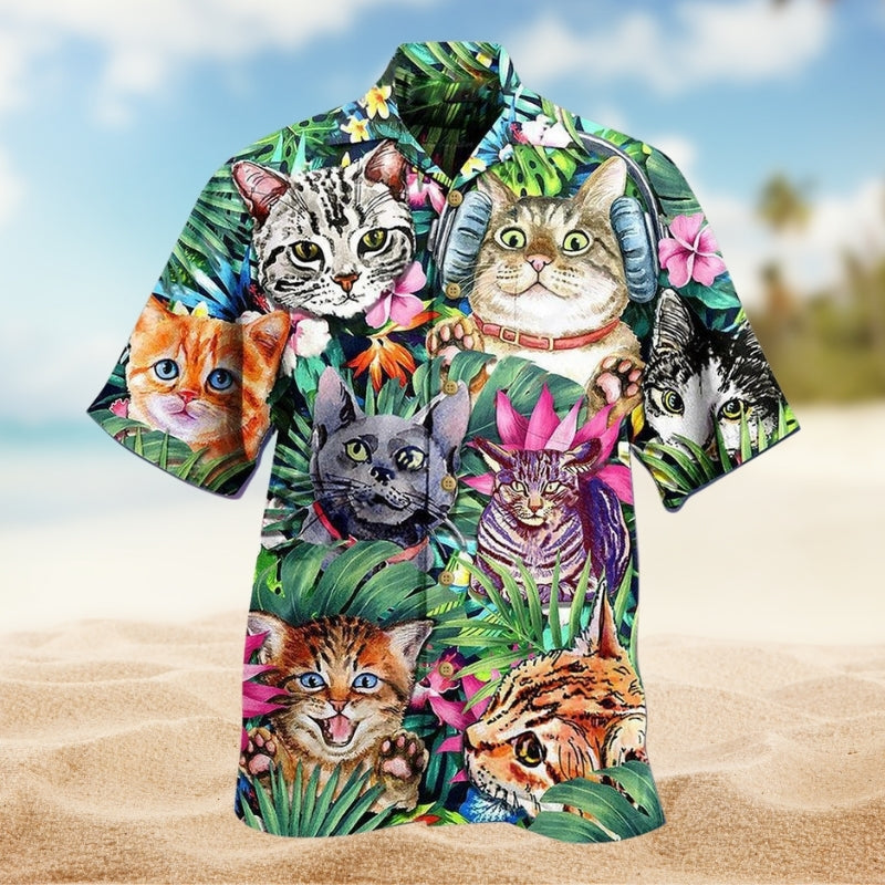 Cat Is My Life Limited Edition – Hawaiian Shirt
