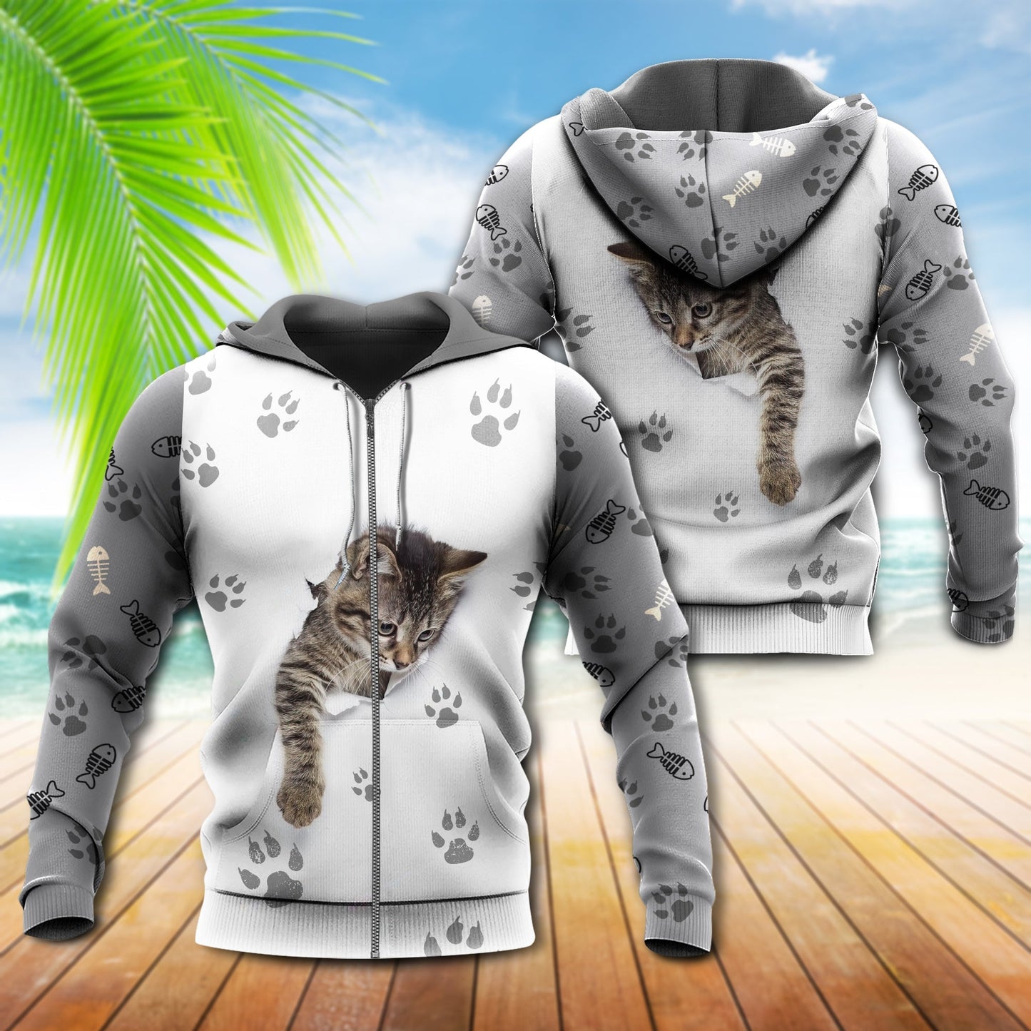 Cat Baby In My Soul Cute Style - 3D Hoodie