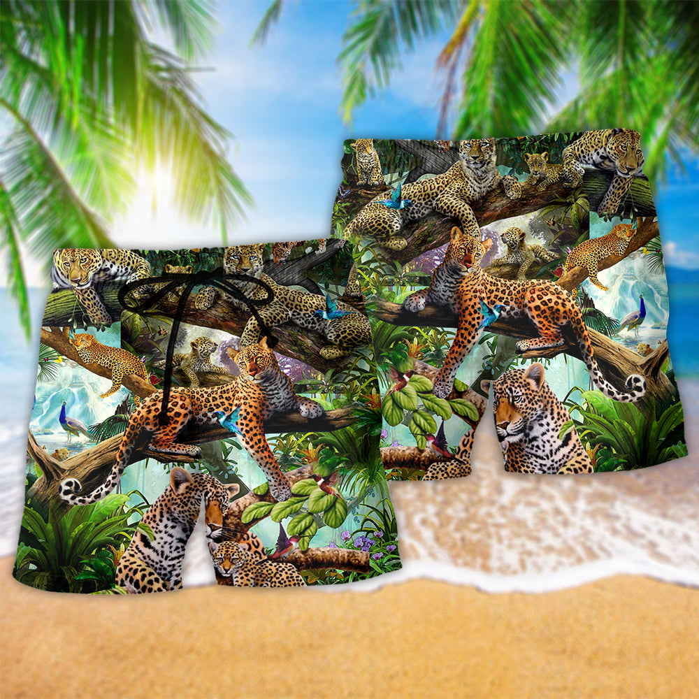 Catamount Forest Nature Art - Beach Short