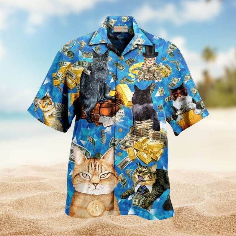 Cats Love Money Limited Edition – Hawaiian Shirt