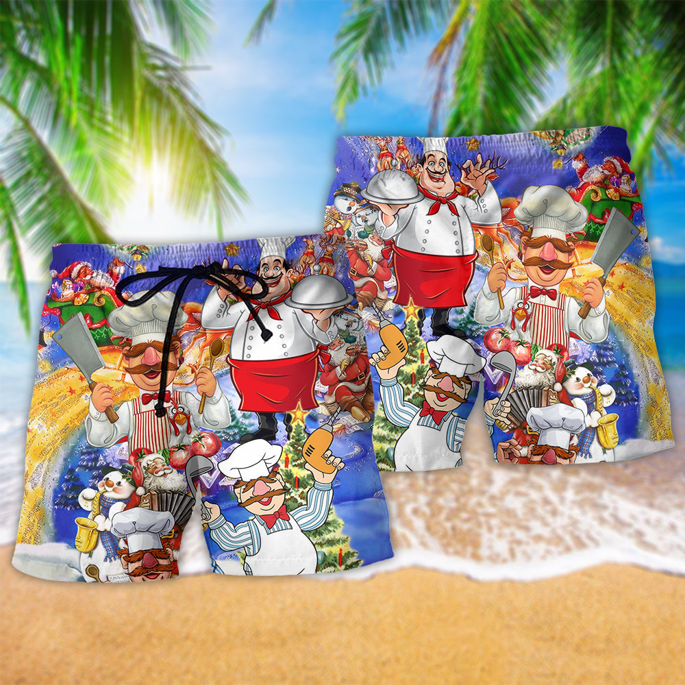 Chef Humor Bold Quote Art – Beach Short