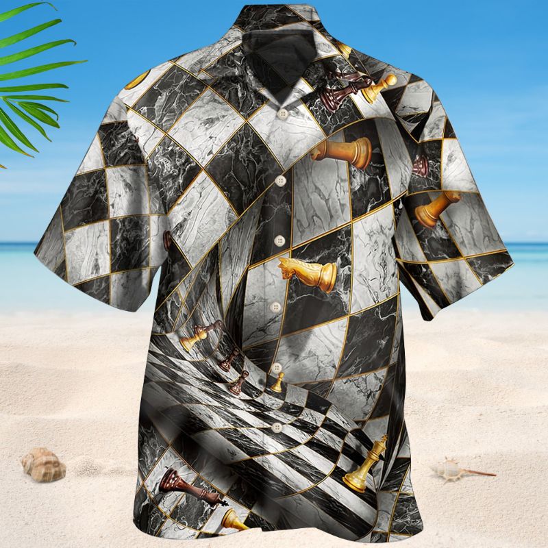 Chess Mysterious Artistic Style – Hawaiian Shirt