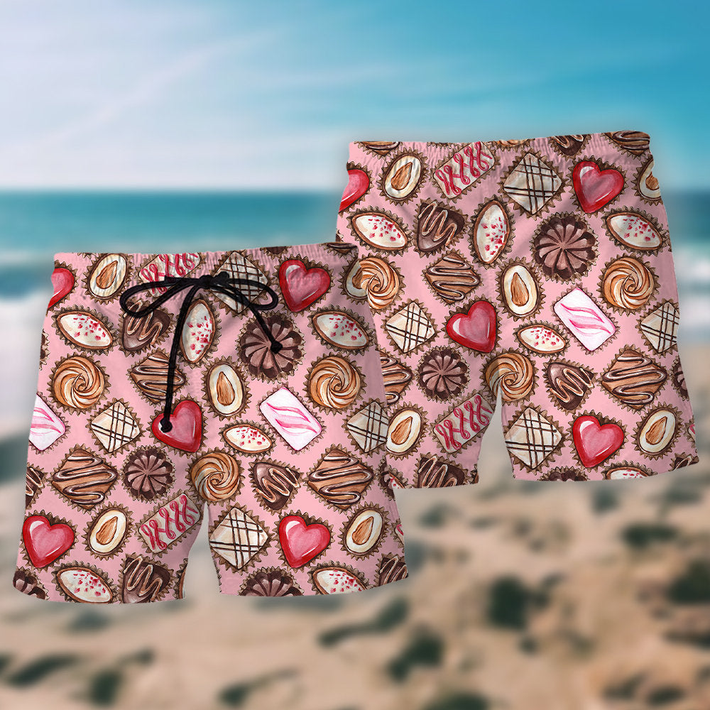 Powered By Chocolate Food Lover – Beach Short