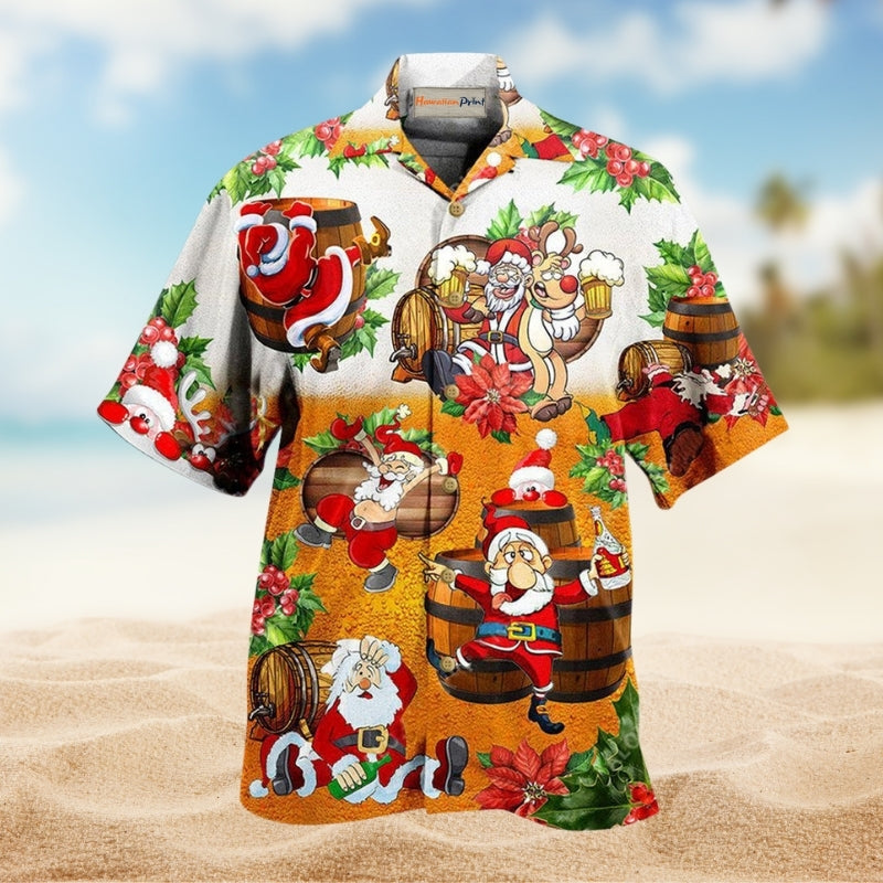 Christmas Dear Santa Here’s Your Beer Limited Edition – Hawaiian Shirt