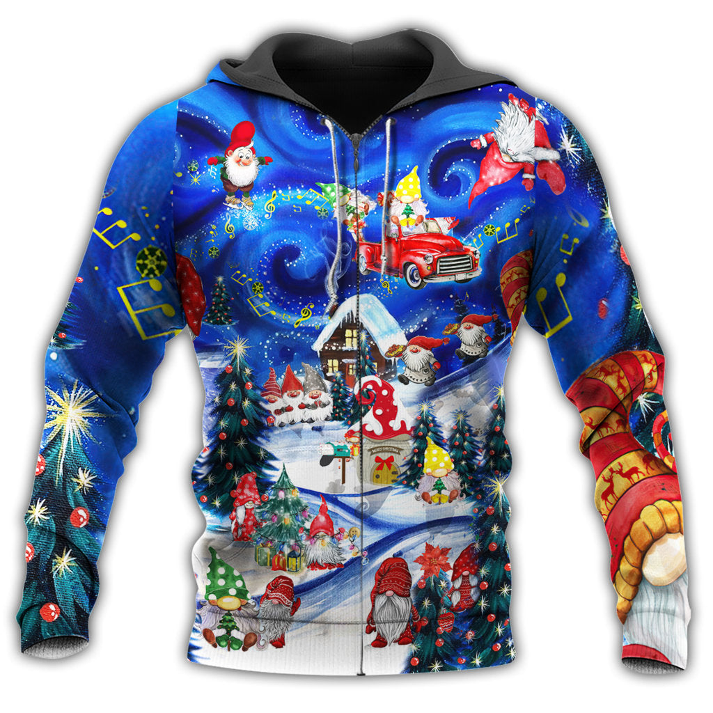 Hanging With My Gnomies - 3D Hoodie