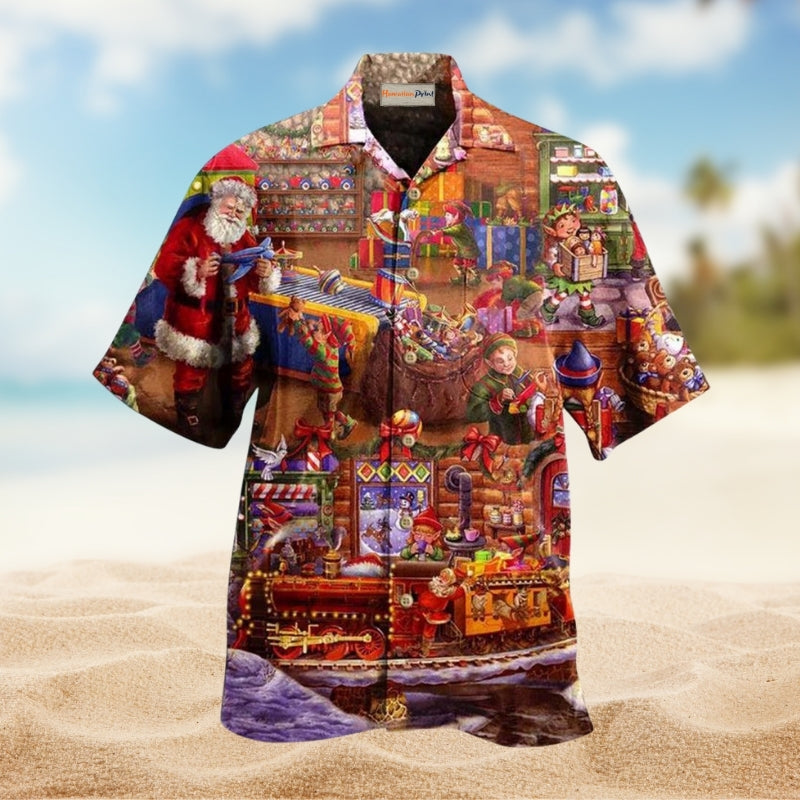 Christmas Santa And Happiness Limited Edition – Hawaiian Shirt