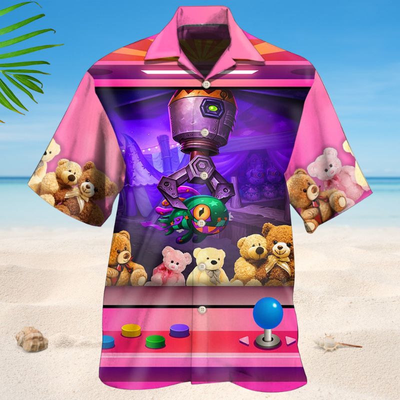 Claw Machine Fun Style – Hawaiian Shirt