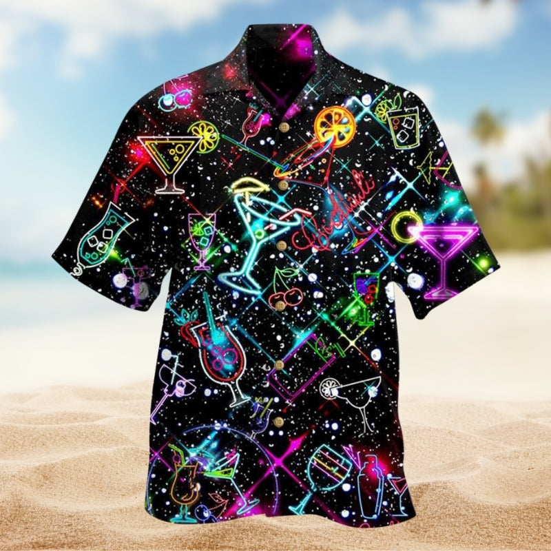 Cocktail Neon Love Limited Edition – Hawaiian Shirt