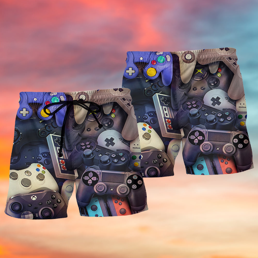 Choose Your Weapon Gamer Controller – Beach Short