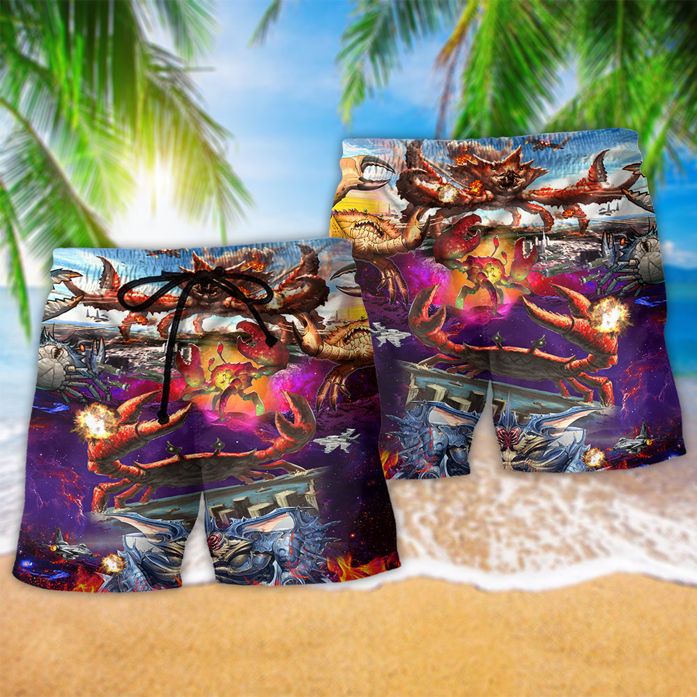 Crab King Battle Art – Beach Short