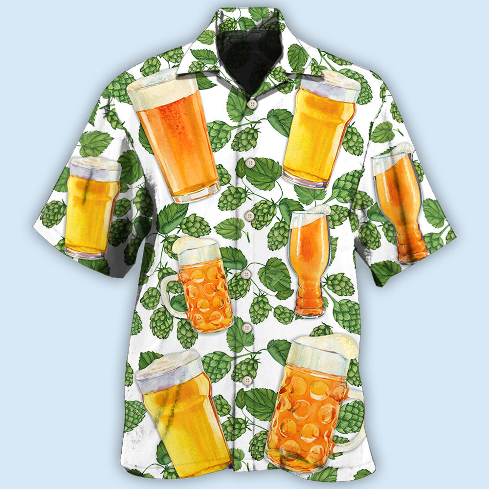 Craft Beer Cool Style Pattern – Hawaiian Shirt